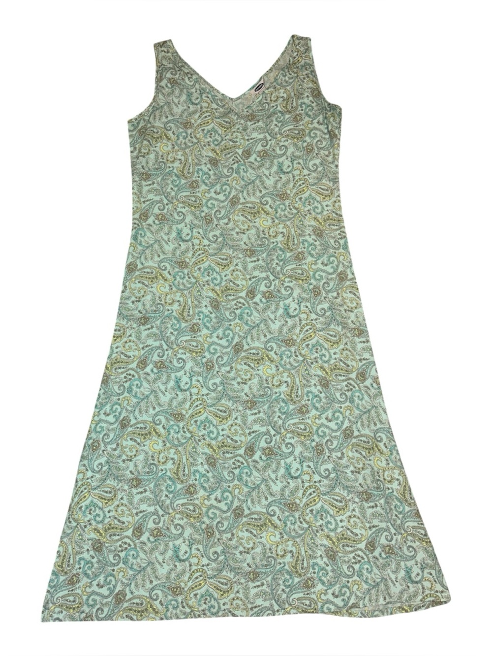 Paisley Midi Slip Dress
